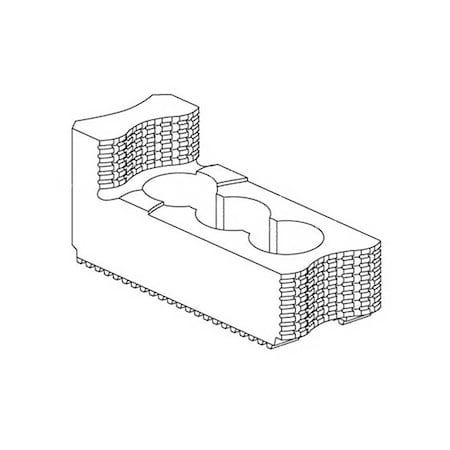 Stm 12 Hard Top Jaws With Metric Serration Set 492015